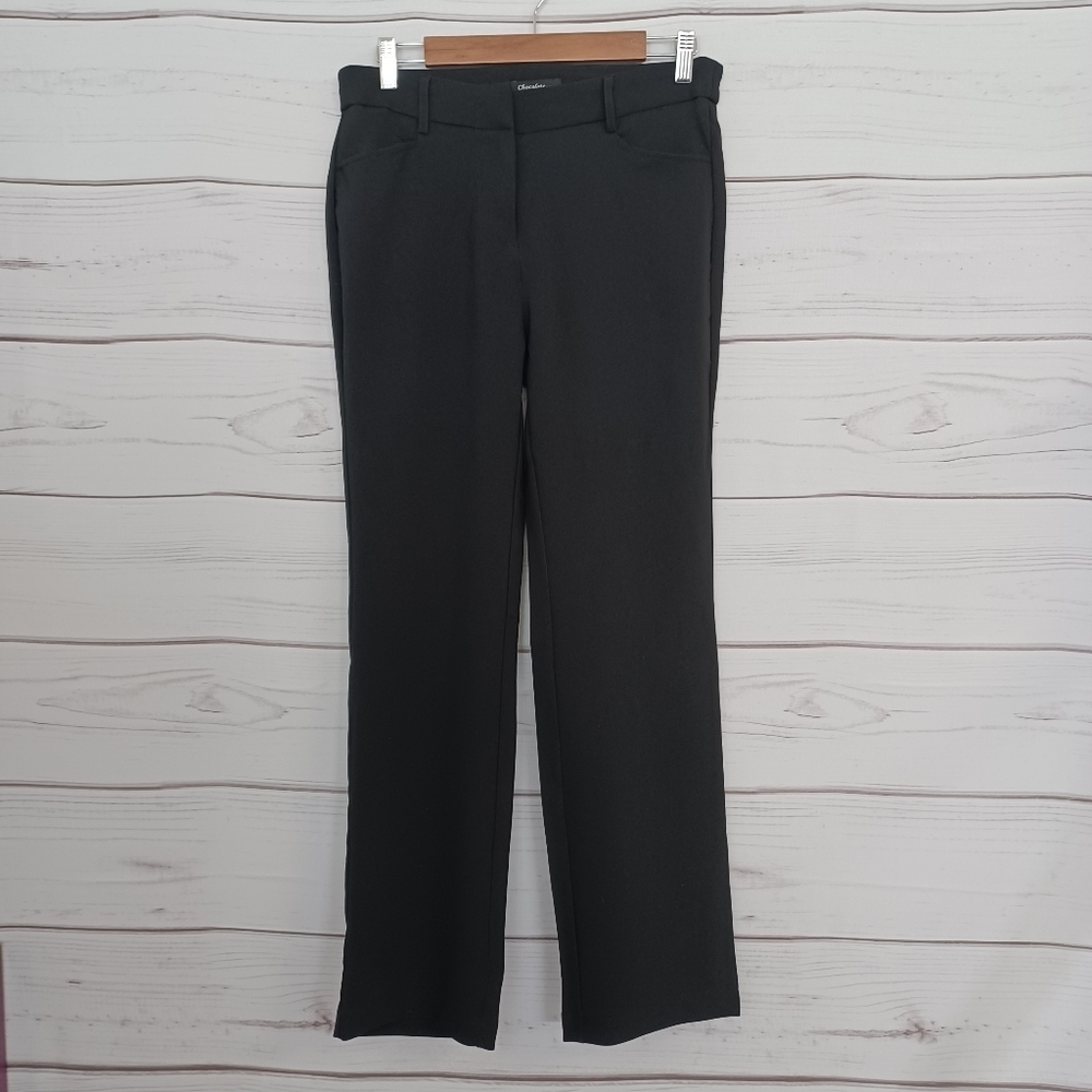 CHOCOLATE USA Black Dress Pant Slack Career Office Clothing Neutral Trouser